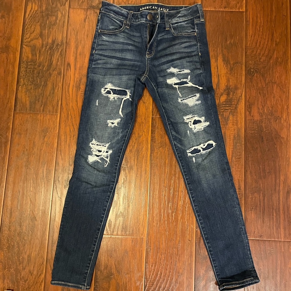 LIKE NEW American Eagle Jegging jeans size 10 Long